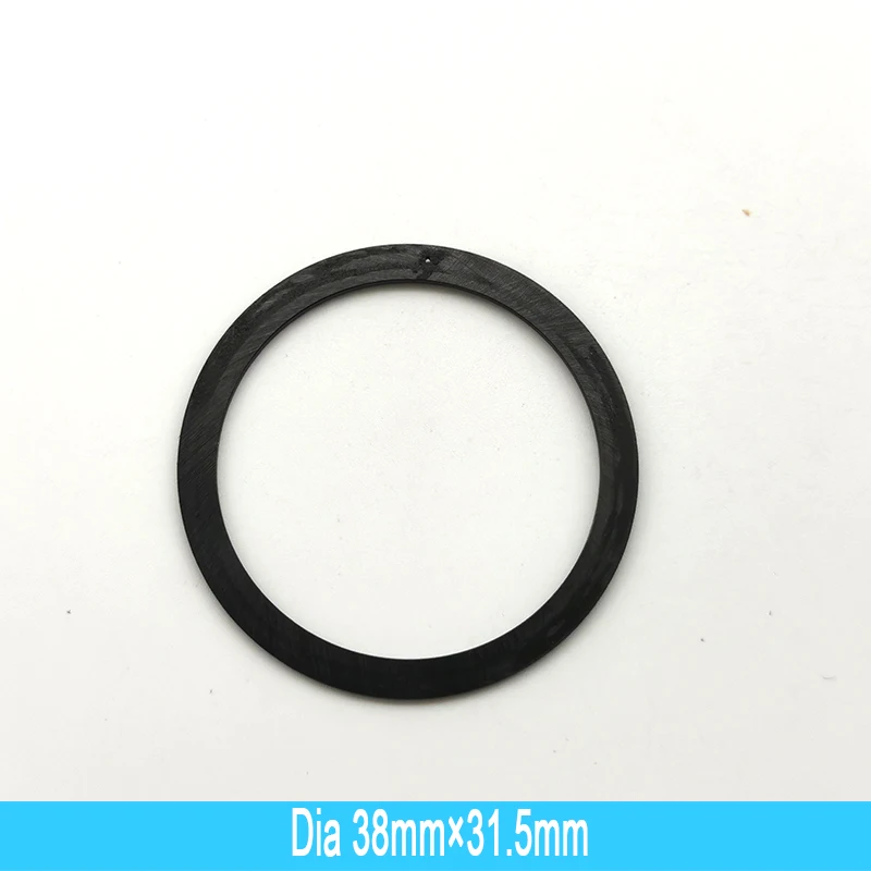 Mod 38*31.5mm SKX007 watch bezel insert Fit Seiko SKX007 SKX009 SRPD Watch Case NH35 NH36 Movement Men's Watch Ring Parts
