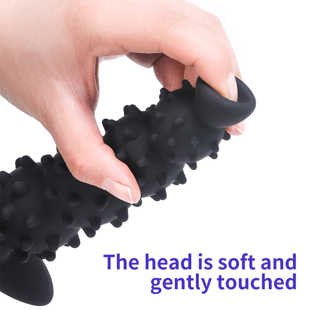 Plug anal expandible y masajeador de próstata para hombres y mujeres_voghion.com