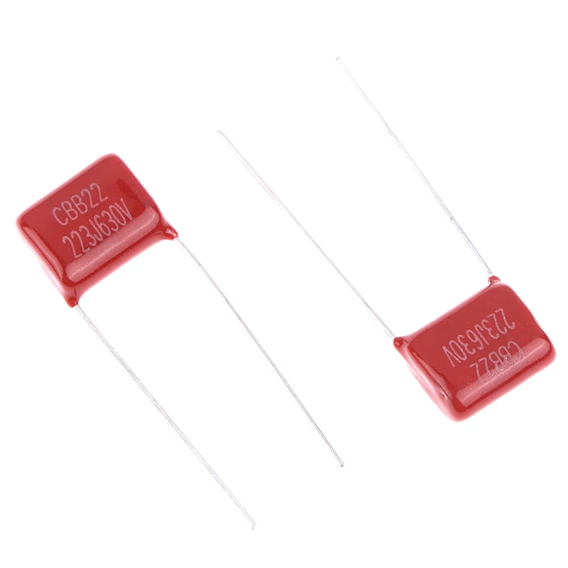 10Pcs Pro 223J 630V 22NF 0.022UF 커패시터 금속화 폴리프로필렌 기타 캡 CBB 필름 캡 일렉트릭 기타 베이스용