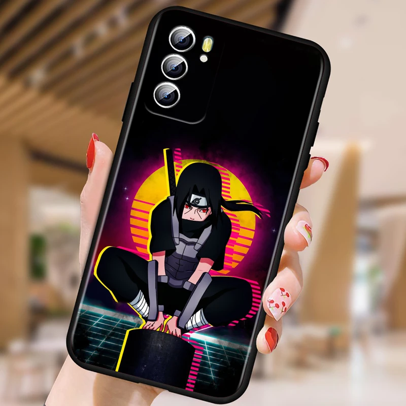 Fashion Kakashi Naruto For OPPO Reno 7 6 5 4 3 SE Z F Pro Plus 4G 5G Black Phone Case Silicone Cover Soft Shell Funda Capa 