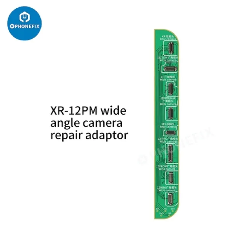 ポイ iPhone12Pro JCID Tag-on Wide Angle Rear Camera Repair Flex Cable for