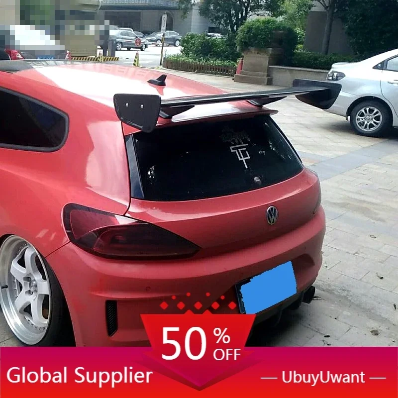 

For Volkswagen Scirocco 2009+ High Quality Carbon Fiber Rear Wing Roof Rear Box Decorated Spoiler Auto Accessories Car Styling
