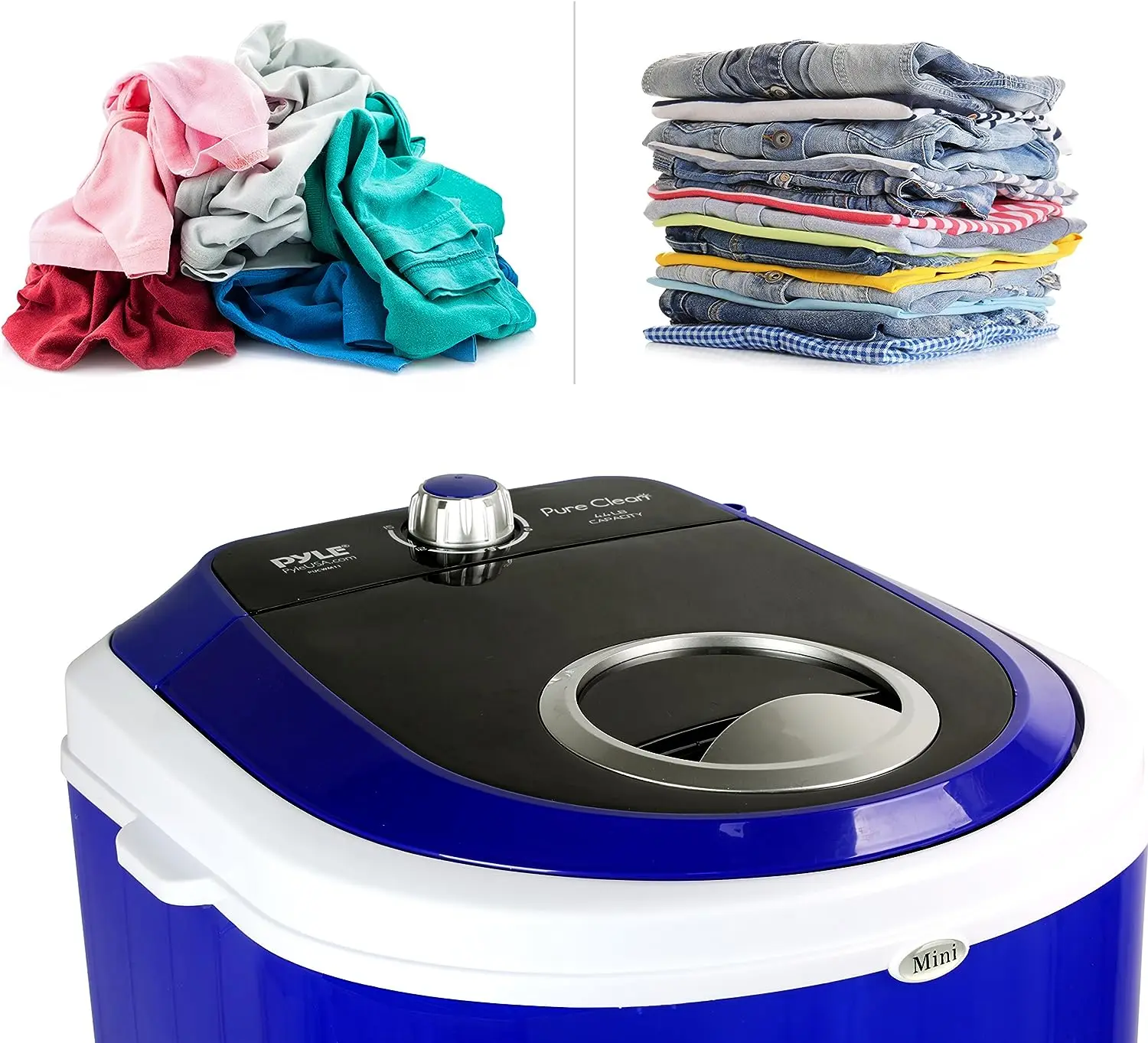 Version Portable Washer - Top Loader Portable Laundry, Mini Washing  Machine, Quiet Washer, Rotary Controller, 110V - For Compact - AliExpress