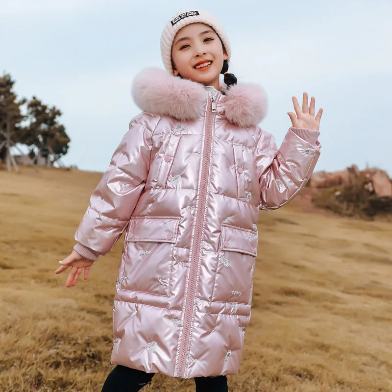 -30�� �ܿ� �ҳ� Snowsuit ��Ʈ 2022 ���ο� ��� �ٿ� ��Ŷ ���� Į�� ������ �Ƶ��� 5-12Yrs