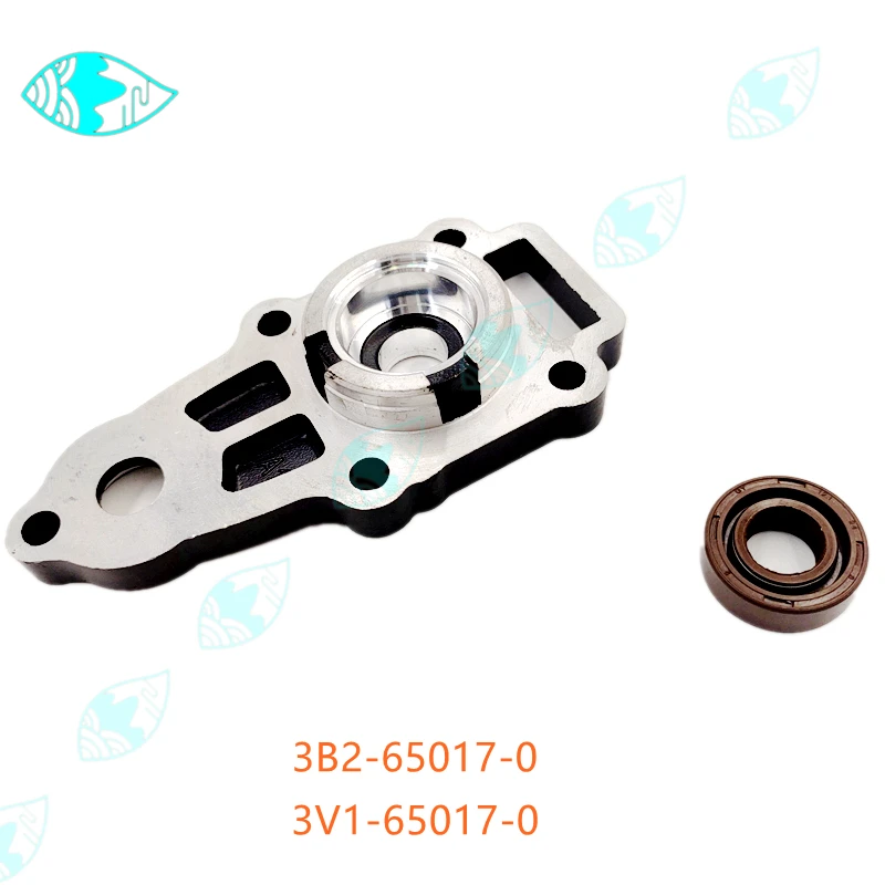 For Tohatsu Outboard Motor 8HP 9.8HP  3B2-65017-0 Boat Motor 3B2-65017 Supersedes 3B2-65017-0 Water Pump Housing with Oil Seal rubber seal 3f3 67501 for tohatsu 2 stroke outboard motor parts 6 8 9 8hp top cowling uv anti aging motor cover upper