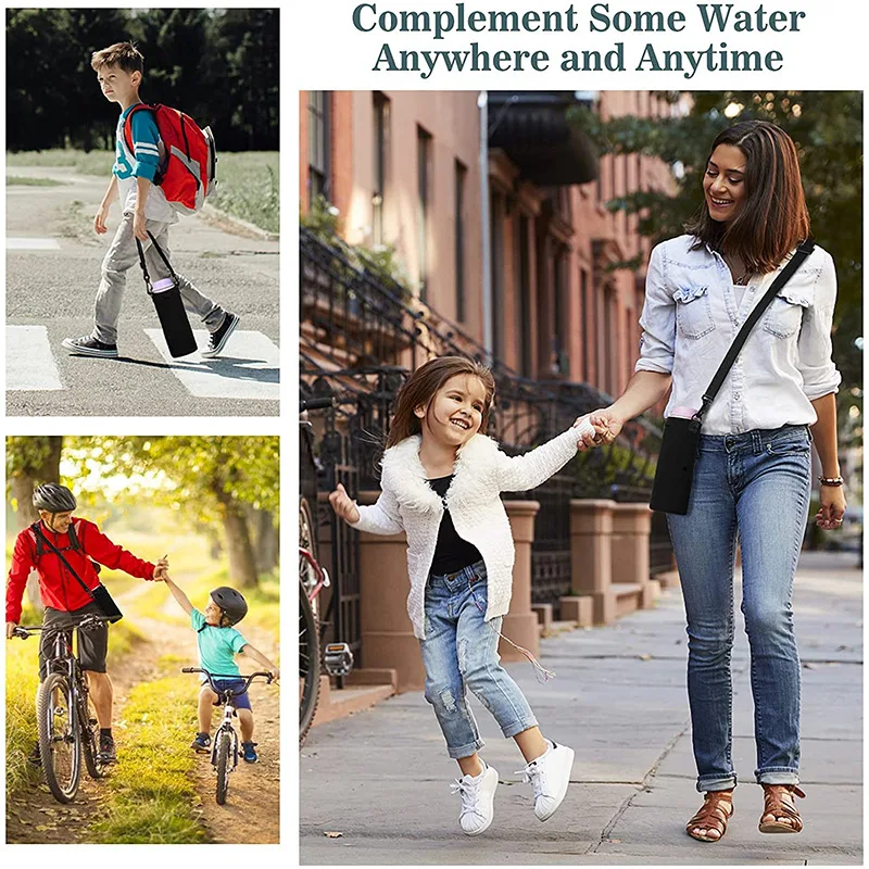 Insulated Neoprene Water Bottle Carrier Sleeve