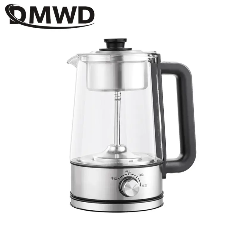 1L Automatic Tea Boiler Electric Kettle Insulation Tea Brewer Steam Infuser Extraction Teapot Health Black Coffee Maker