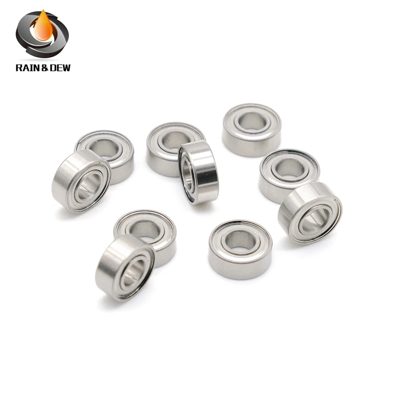 686W4ZZ Bearing 10PCS 6x13x4 mm ABEC-7 Miniature Ball Bearings 686ZZ/B4 686/4 618/6 Z ZZ
