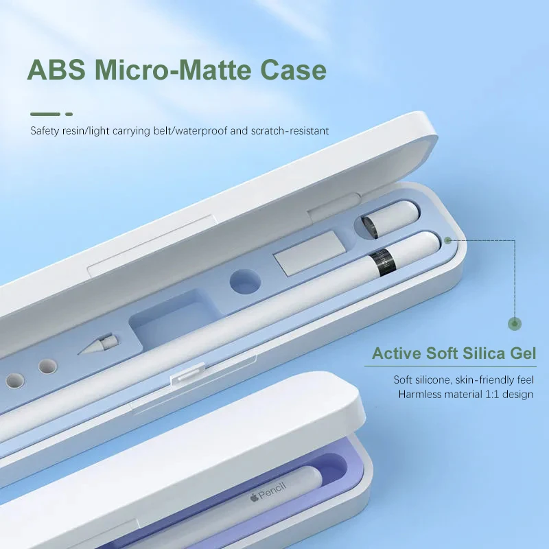 For Apple pencil 2 case Stylus pen 1nd Gen Storage Box for