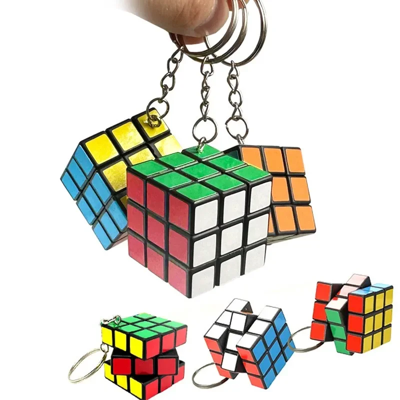 Magic Cube Toys 12Pcs 3cm Mini for children Educational Kindergarten Prize Kids Birthday Party Favors Goodie Bag Pinata Fillers
