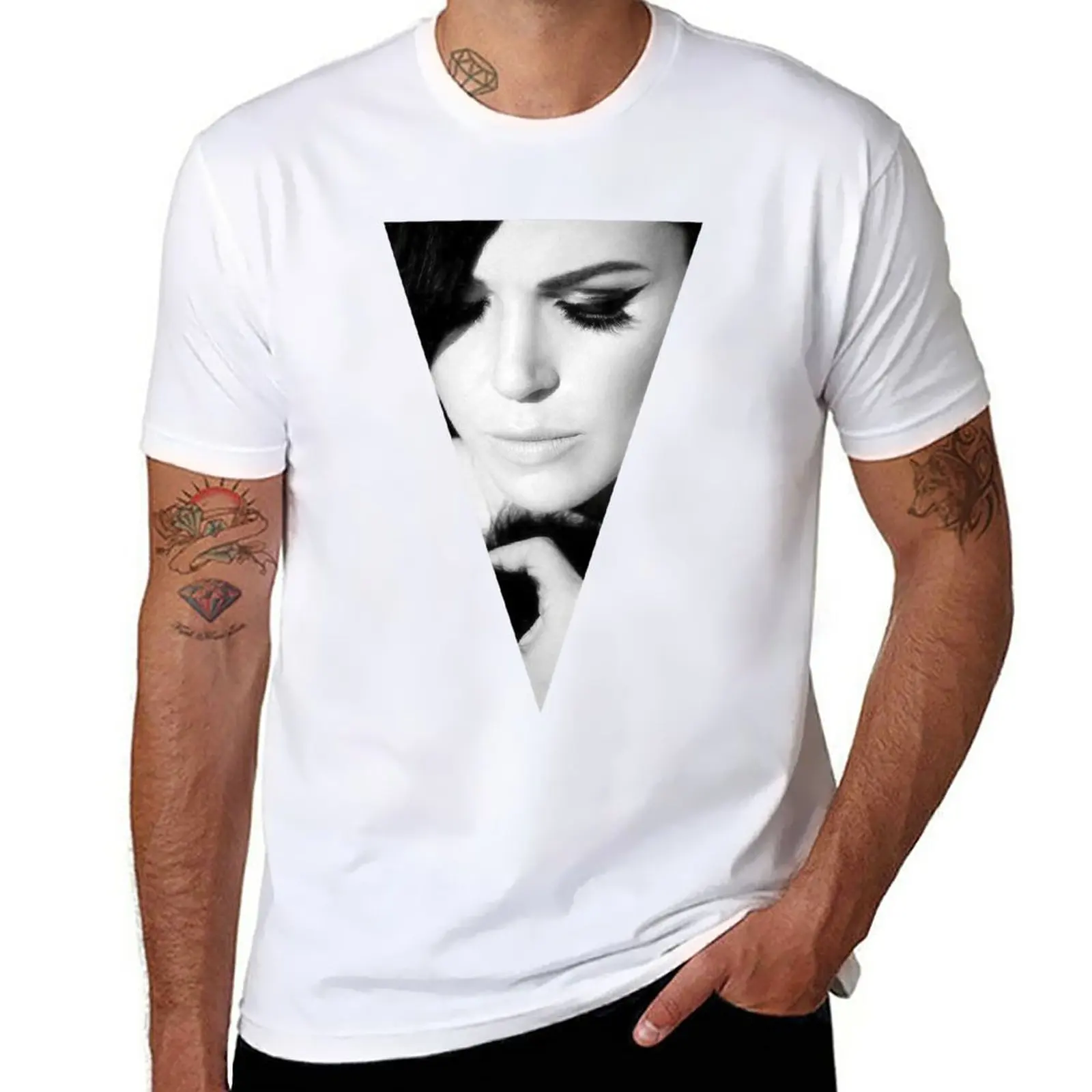 

New Gifts Idea Lana Parrilla Funny Gift T-Shirt black t shirts Anime t-shirt t shirt for men