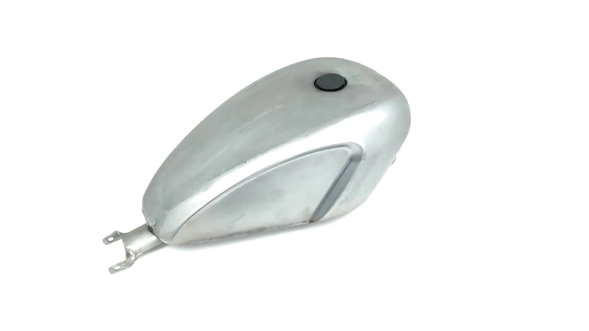 Tanque De Gasolina Vintage Para Harley Sportster XL 883/900 (1954-1978) – 3.1 Galones De Acero, Sin Pintar, Estilo Clásico