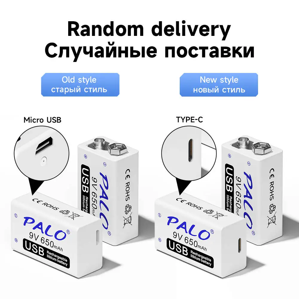 9V Rechargeable Battery Lithium Li-ion 9 Volt 6F22 Ni-MH Ni MH 9V Crown Battery for Multimeter KTV Microphone Metal Detector rechargeable lithium batteries,rechargeable nickel metal hydride batteries