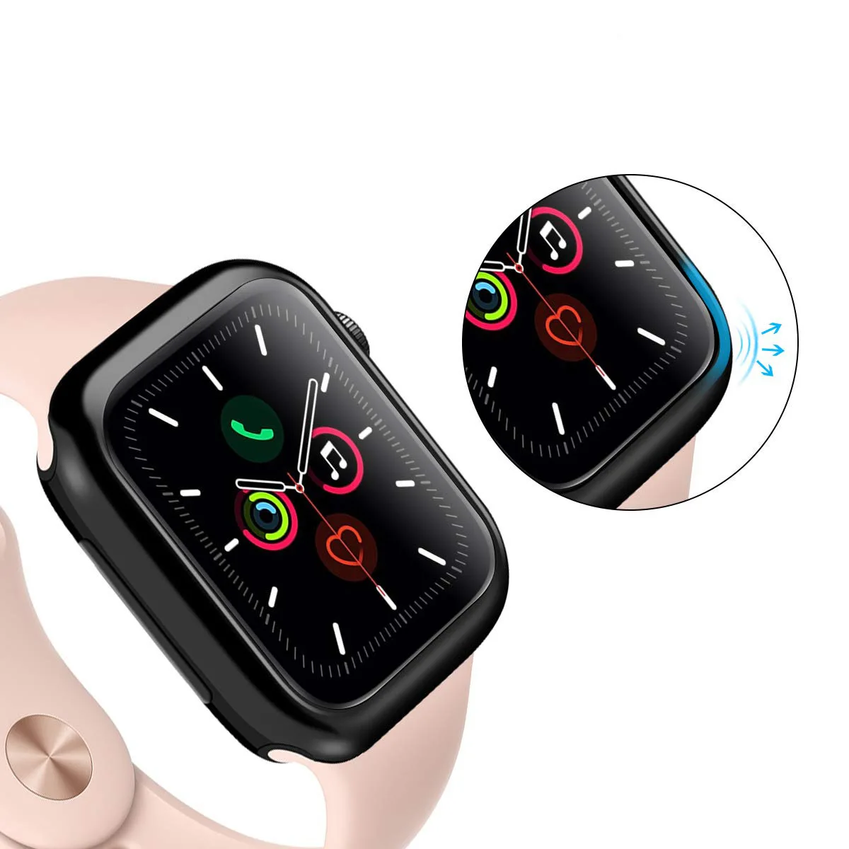  ð ̽ ø 7 41mm 45mm ź Shockproof ȣ Ŀ iWatch 7 6 5 4 3 2 1 40mm 44mm 42mm 38mm