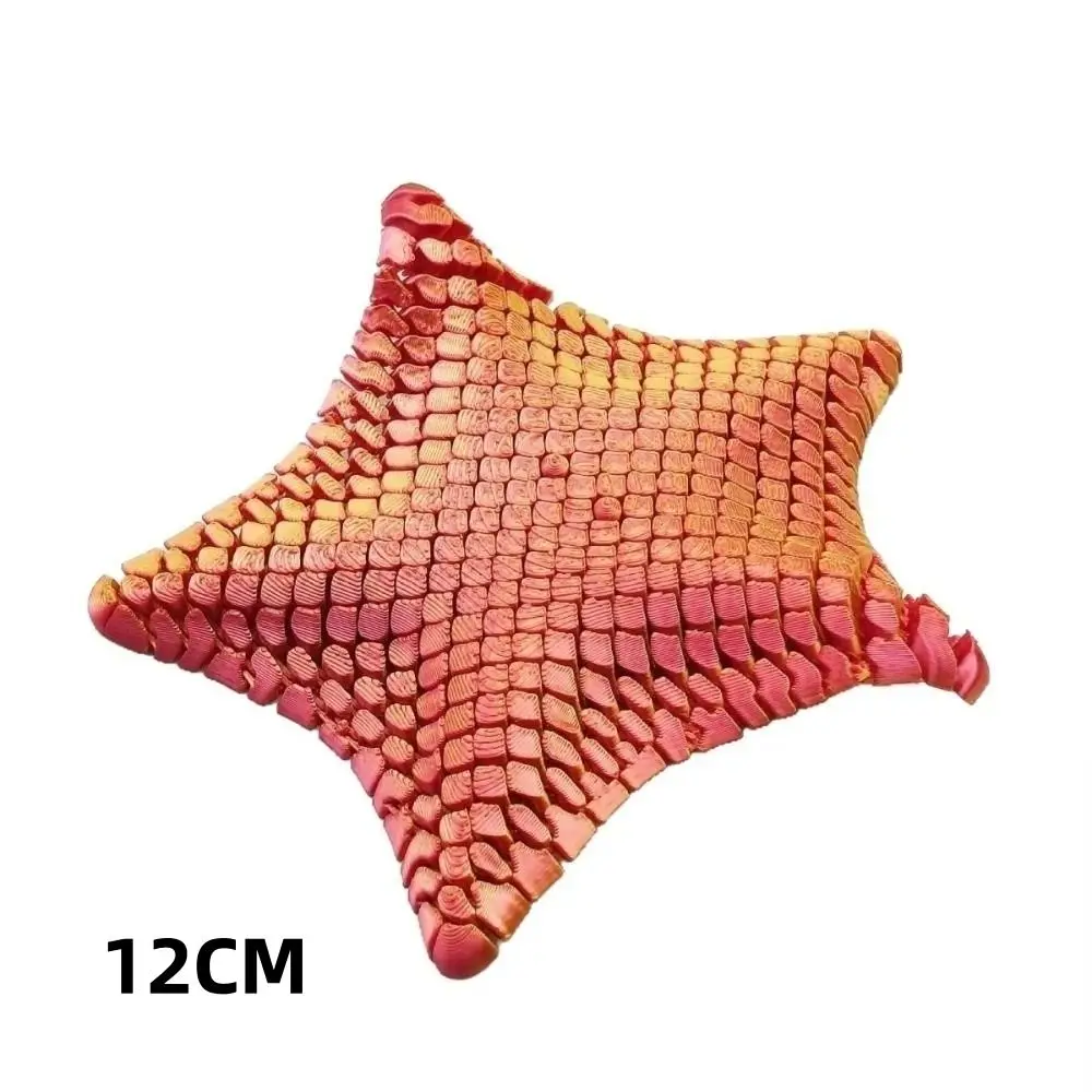 Articulated Design 3D Printed Starfish Flexible Material Starfish Shape Fidget Visual Toys Flexible Desk Decor