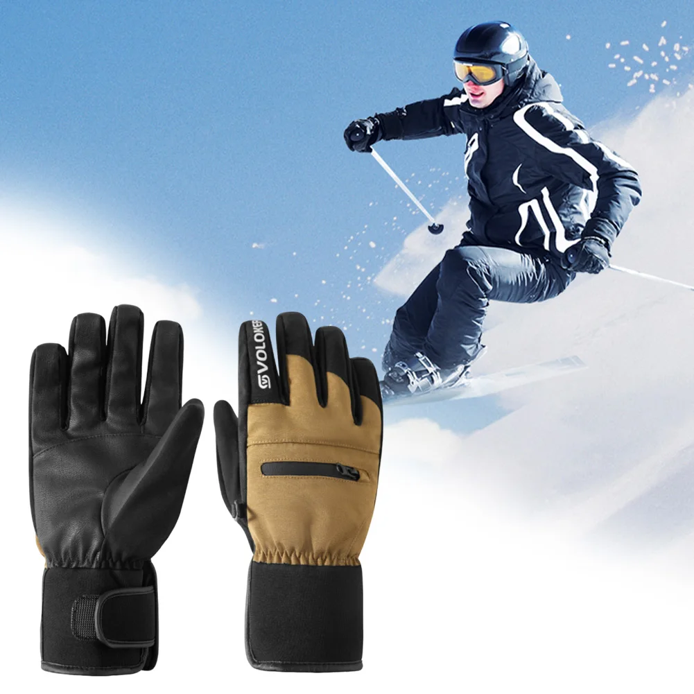 Cycling Gloves Touch Screen Motorcycle Gloves Windproof Snowboard Gloves Cold Weather Gloves for Men and Women 4