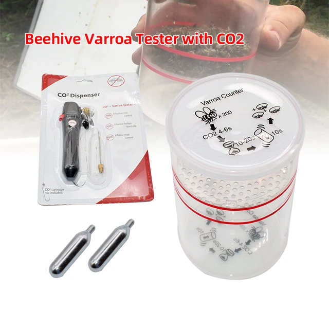 Varroa Teszter Co2 Mézelő Méhekhez Easy Check Teszt Méhkatka -Megfigyelő Eszköz A Méhkas Méhészethez - Image 3