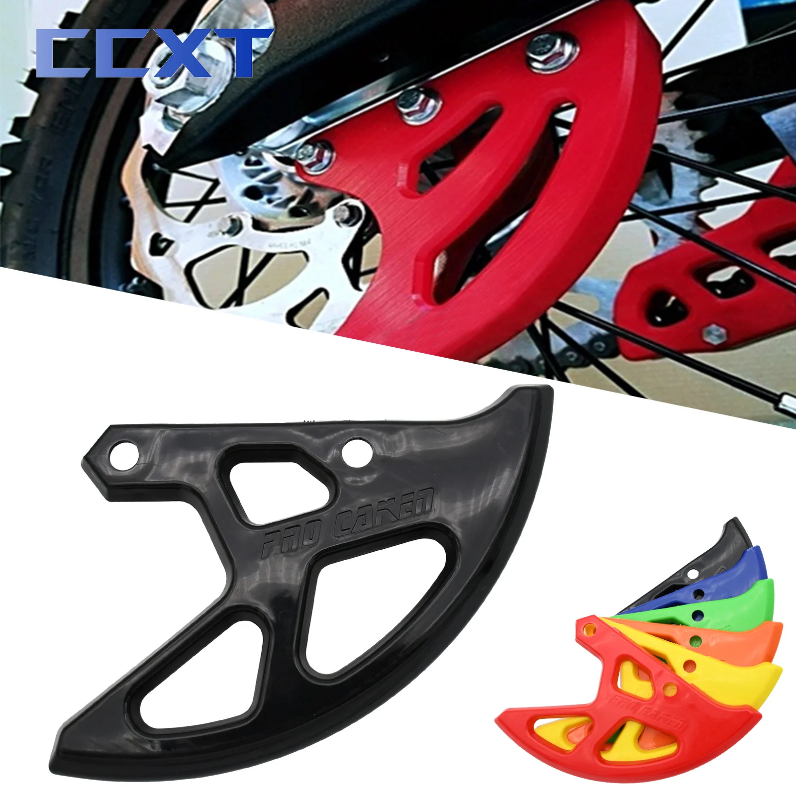 

Motorcycle Rear Disc Rotor Brake Guard Cover Protection For HONDA CR125R CR250R CRF250X CRF450X CRF250R CRF450R CRF450RX CRF450L