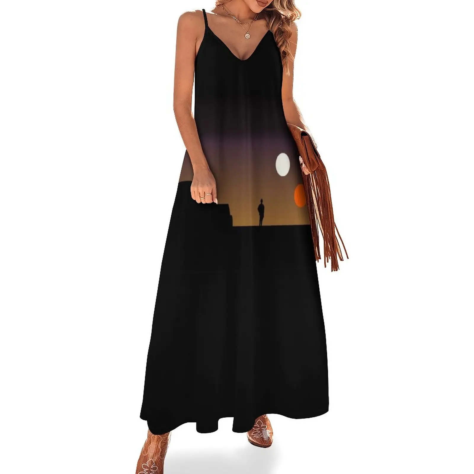 

The Double Sunset... Sleeveless Dress elegant evening dresses for women 2023 birthday dress for women luxury 2023