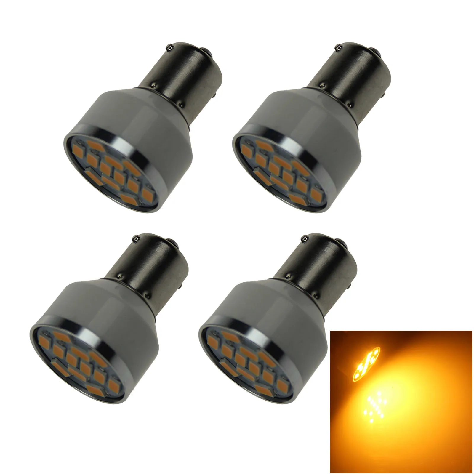 

4 шт., автомобильные фотовспышки, 1156 SMD, 5730, 61, 1141, Z20570