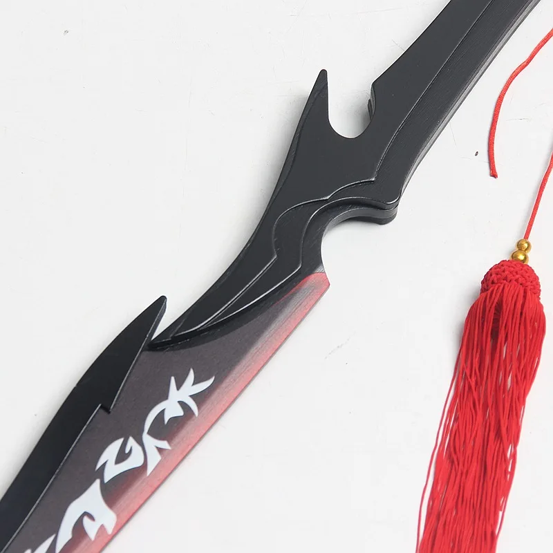 100cm Yone Katana League of Legends Cosplay Schwert Holz-Ninja-Messer Originalgröße Japanisches Katana Samurai-Schwert Spielzeug Anime-Geschenke – Detail 6