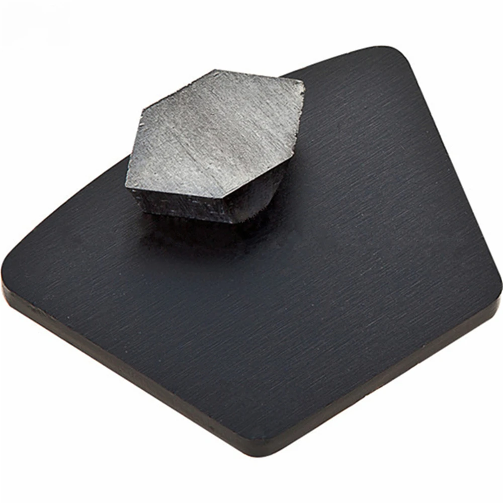 

HUP13 Diamond Floor Renew Polishing Pads Two Pins Redi Lock Grinding Head with Hexagon Segment Stone Concrete Renovation 12PCS