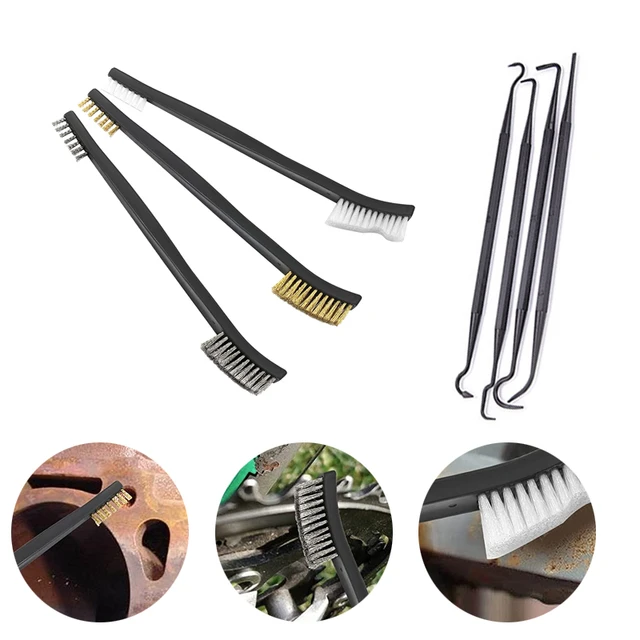 Ensemble de brosses universelles à double extrémité en laiton, acier et  nylon, pour fusil de chasse, 3 pièces - AliExpress