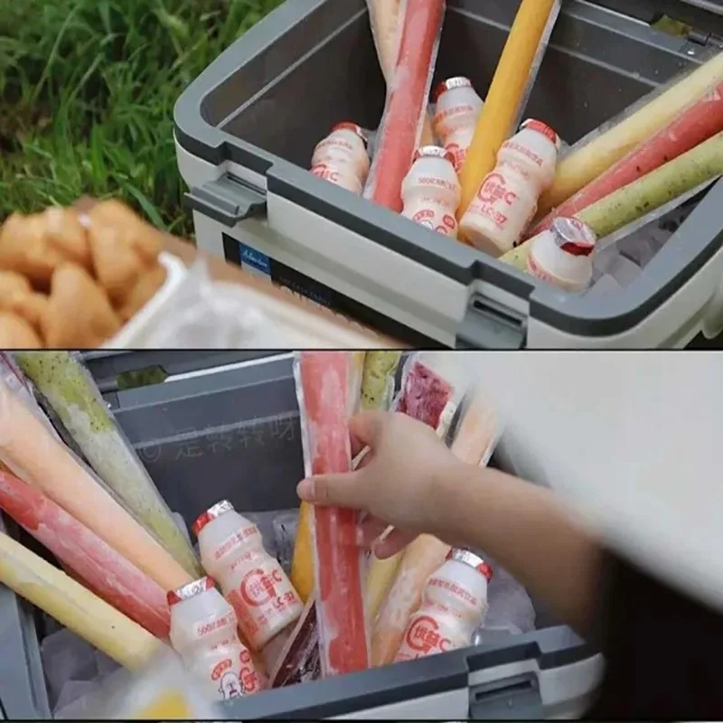 100-1000PCS making disposable ice lolly ice bag homemade cream self sealing bag transparent food fruit