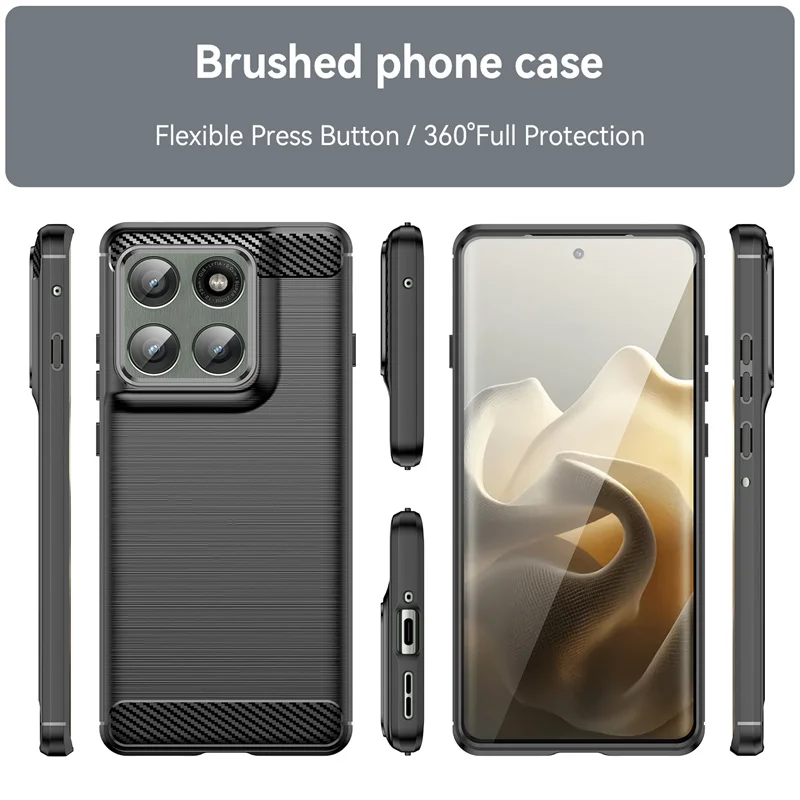 Flexible TPU Shockproof Protective Case - All-in-One Stylish Cover