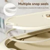 5/10KG Rice Storage Container Dry Food Dispenser Insect-Proof Rice Bucket Large Capacity Cereal Storage Box for Home Kitchen 5