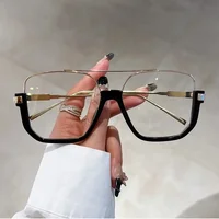 Trendy Polygonal Punk Sunglasses Oversized Goggle Advanced Sense One Piece Large Frame Sun Glasses New Steampunk Eyewear UV400 - Image 5