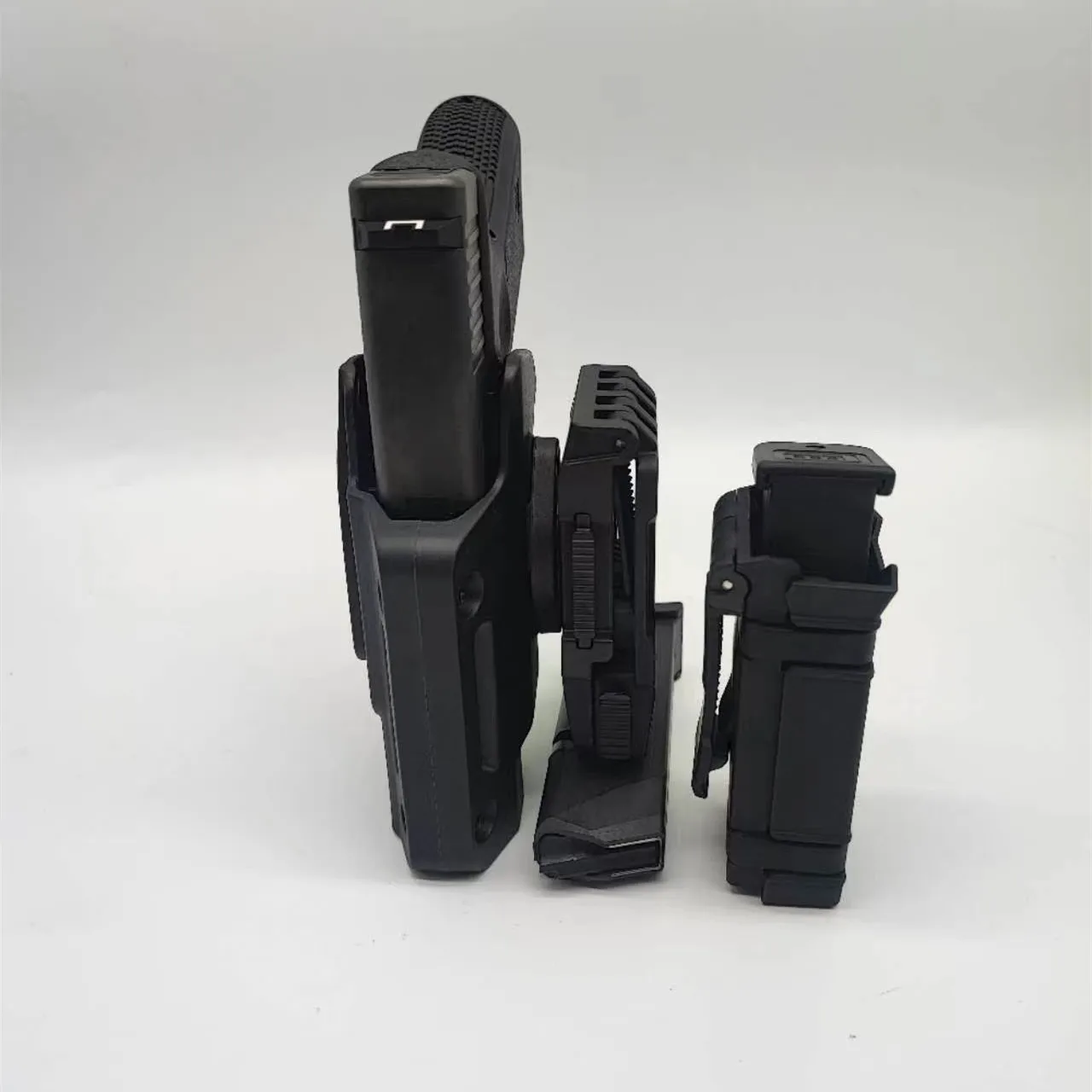 

360 ° Adjustable Belt Loop G19 Holster for Glock 19 Glock 23 Glock 32 Gen 1-5 and Universal Magazine Pouch