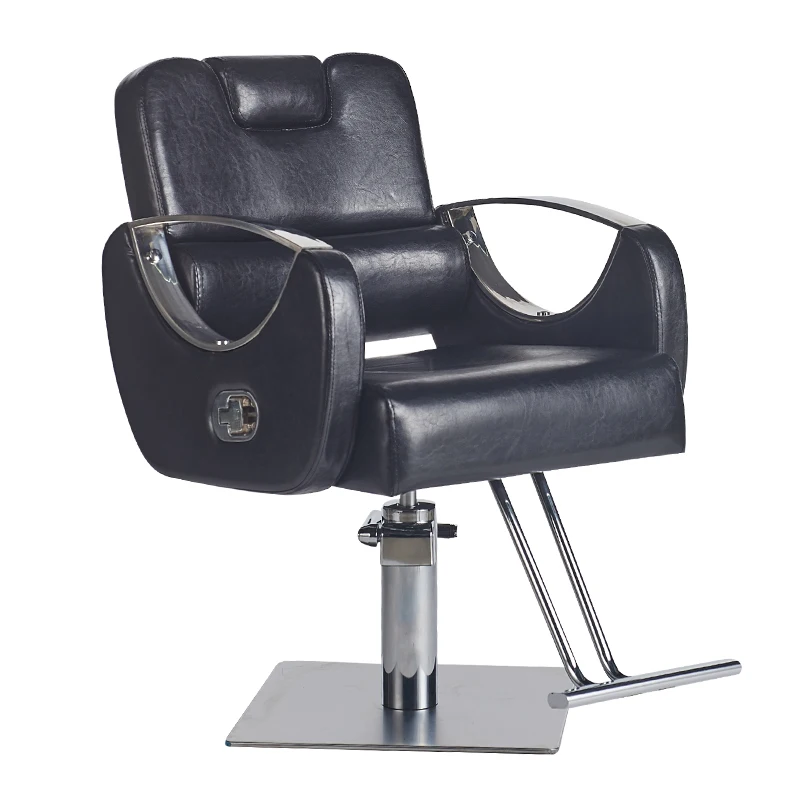 

Barber shop chairs can be folded down and lifted, high-end internet celebrity hair salon chairs, hair salon exclusive hair cutti