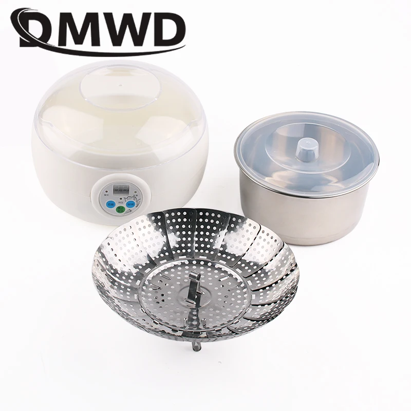 Automatic Electric Natto Maker Rice Wine Fermenting Machine Yogurt Leben Sour Cream Fermenter Yoghurt Stainless Steel Liner Cup 4
