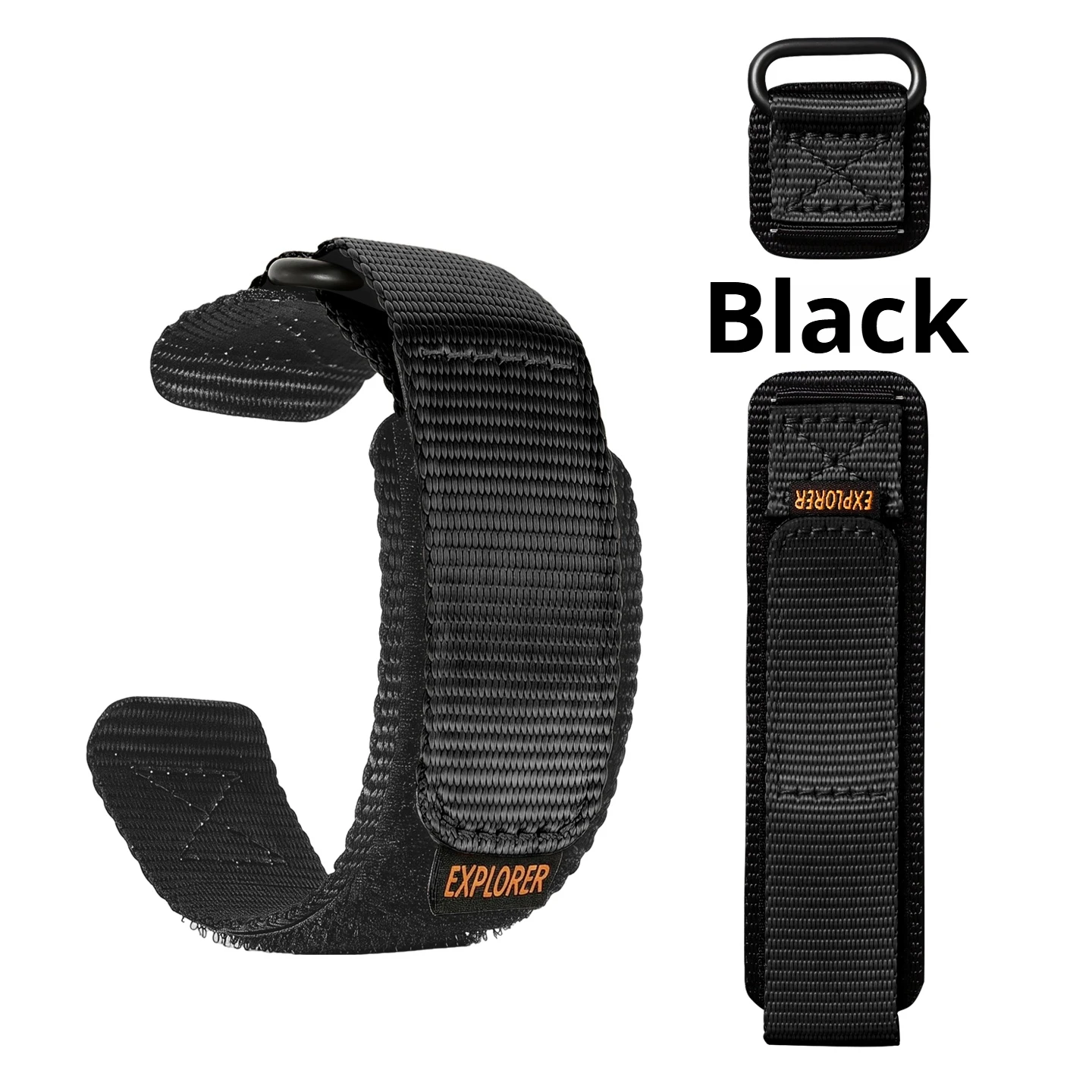 Versatile Nylon Weave Waterproof Outdoor Sport Watchband Strap