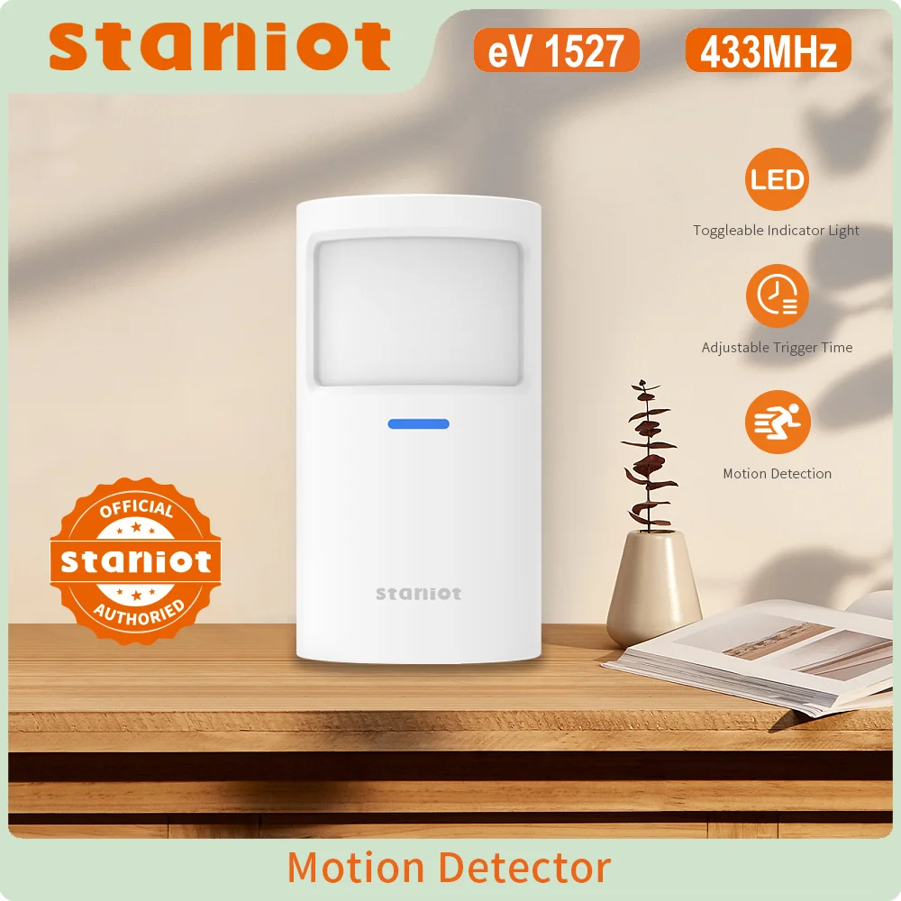 Staniot Motion Sensor Smart Home PIR Motion Detector Security