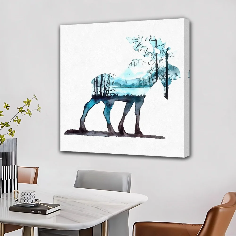 

Forbeauty, Картина на холсте с рамкой, красочная ваза, антикварная для украшения дома