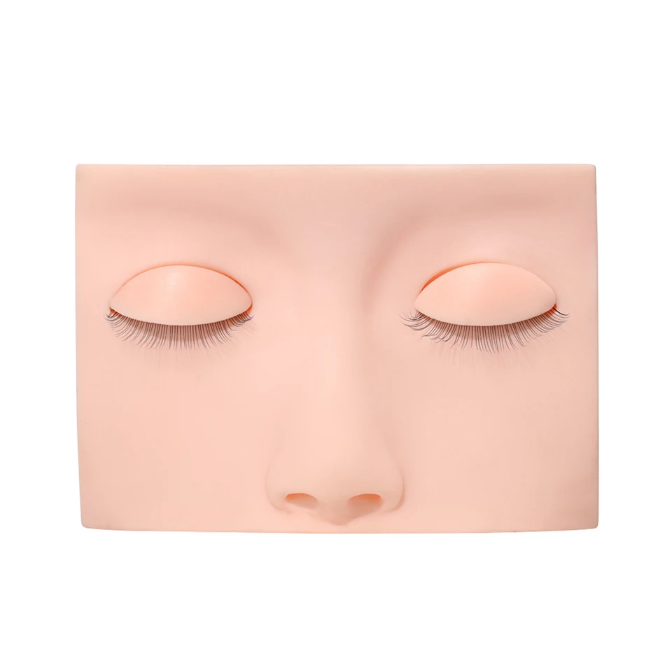 1 White lash head