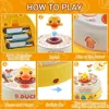 Children Bouncing Turntable Concentration Training Puzzle Parent Child Interaction Toy Children Bouncing Yellow Duck Toys 4