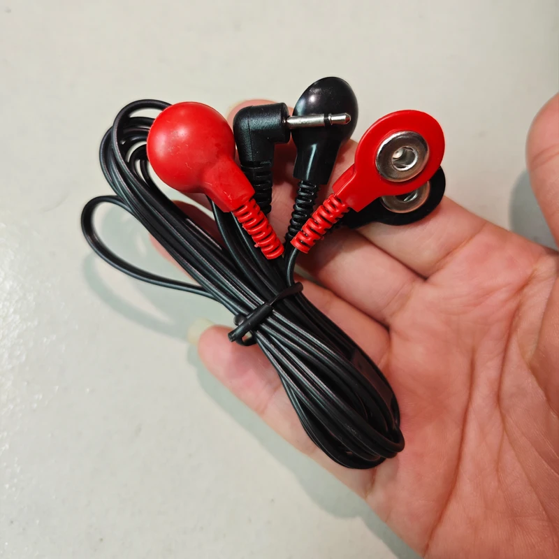 Electrode Lead Electric Shock Wires Conversion Line Cable Connector for Penis Anal Electrical stimulate Therapy Massager Sex Toy