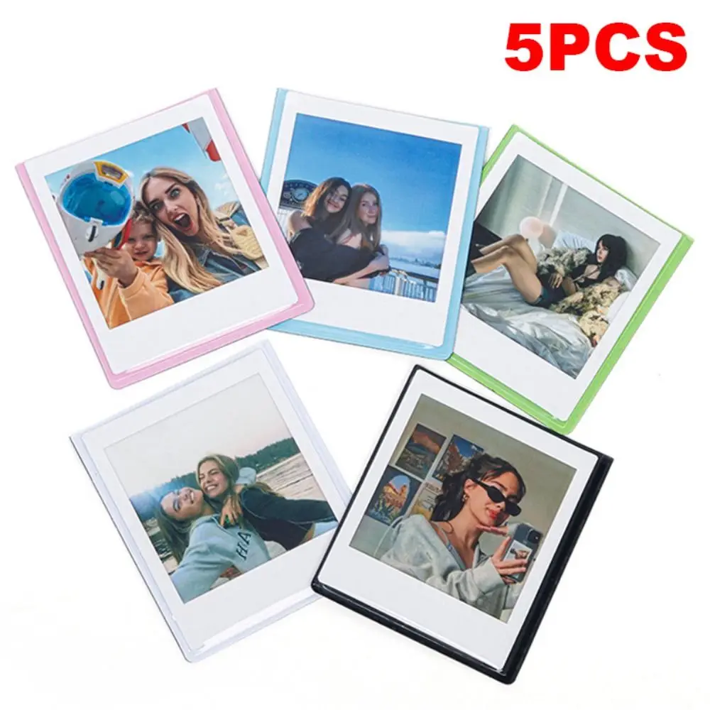 Photograph Magnetic Photo Frame Card Stamp Refrigerator Sticker Colorful for Fujifilm Instax SQUARE SQ1 SQ6 SQ10 SQ20 5PCS