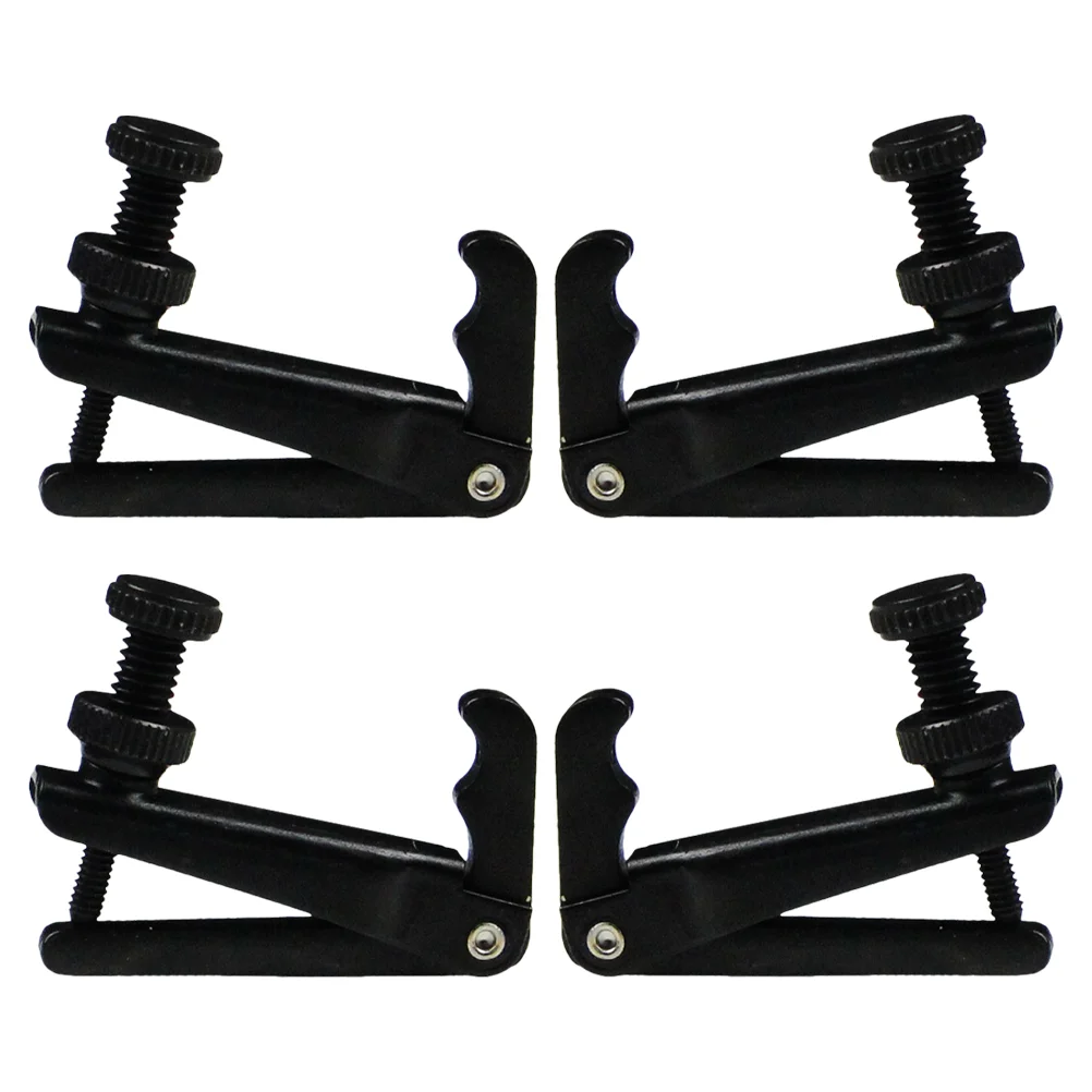 

4 Pcs Replacement Violin Parts Accessories Strings Simple Fine Tuner Brass Screw