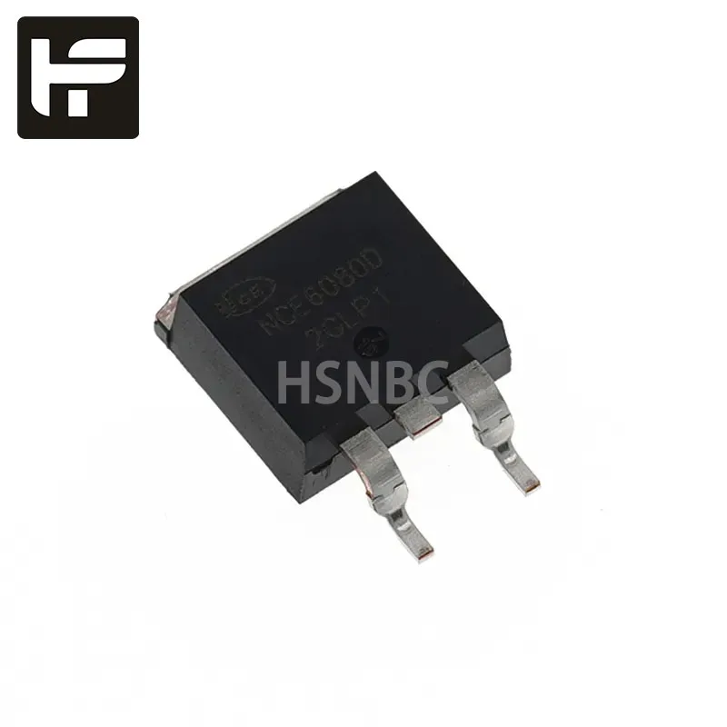 

20Pcs/Lot NCE6080D TO-263 60V 80A MOS Field-effect Transistor New Original