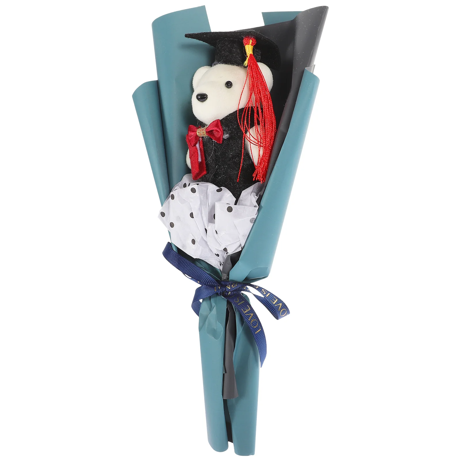 

The Gift Graduation Artificial Flowers Banquet with Bear Decorate Presents Bouquet