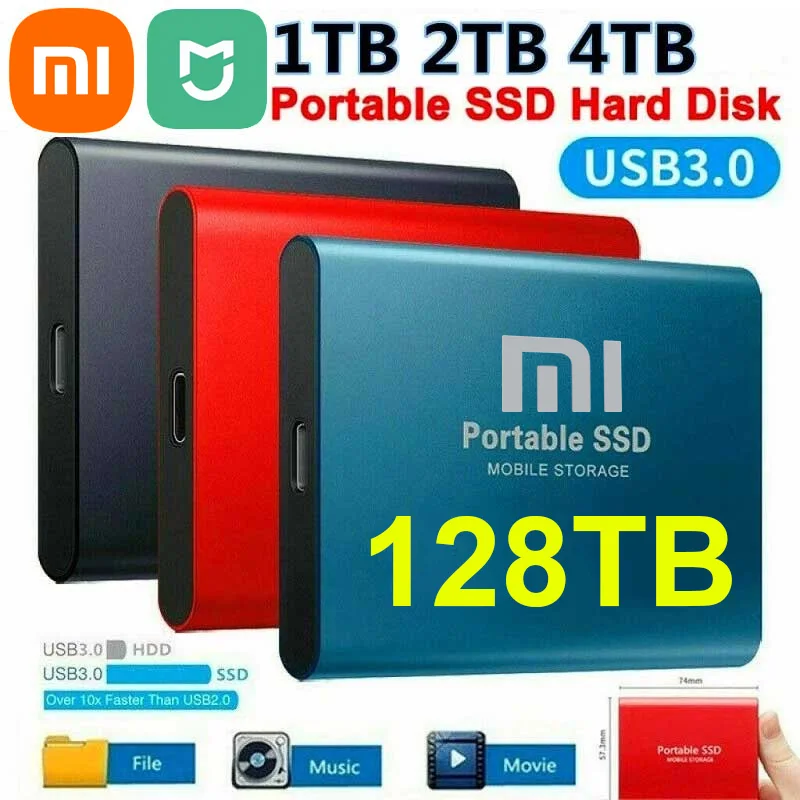 

Xiaomi Mijia Original 1TB 4TB Solid State Laptop Universal Hard Disk Desktop M.2 SSD 2280 High Capacity 2TB Solid State Drive