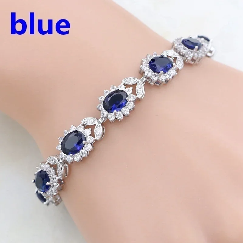 Fashion Crystal Gem Bracelet Temperament Elegant Charm Bracelet Jewelry Gift for Women bracelet jewelry