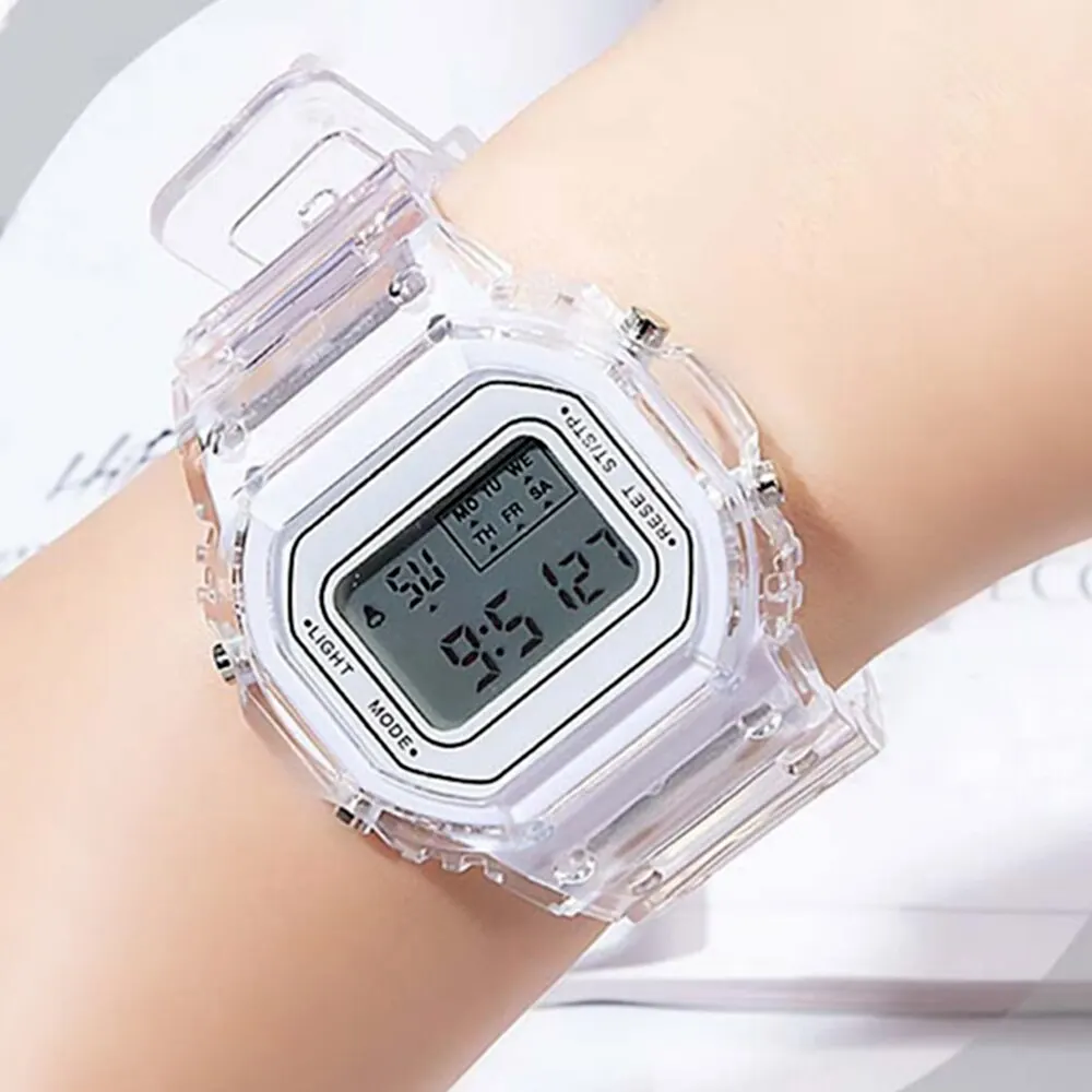 F91WS-7 | White Translucent Digital Watch | CASIO