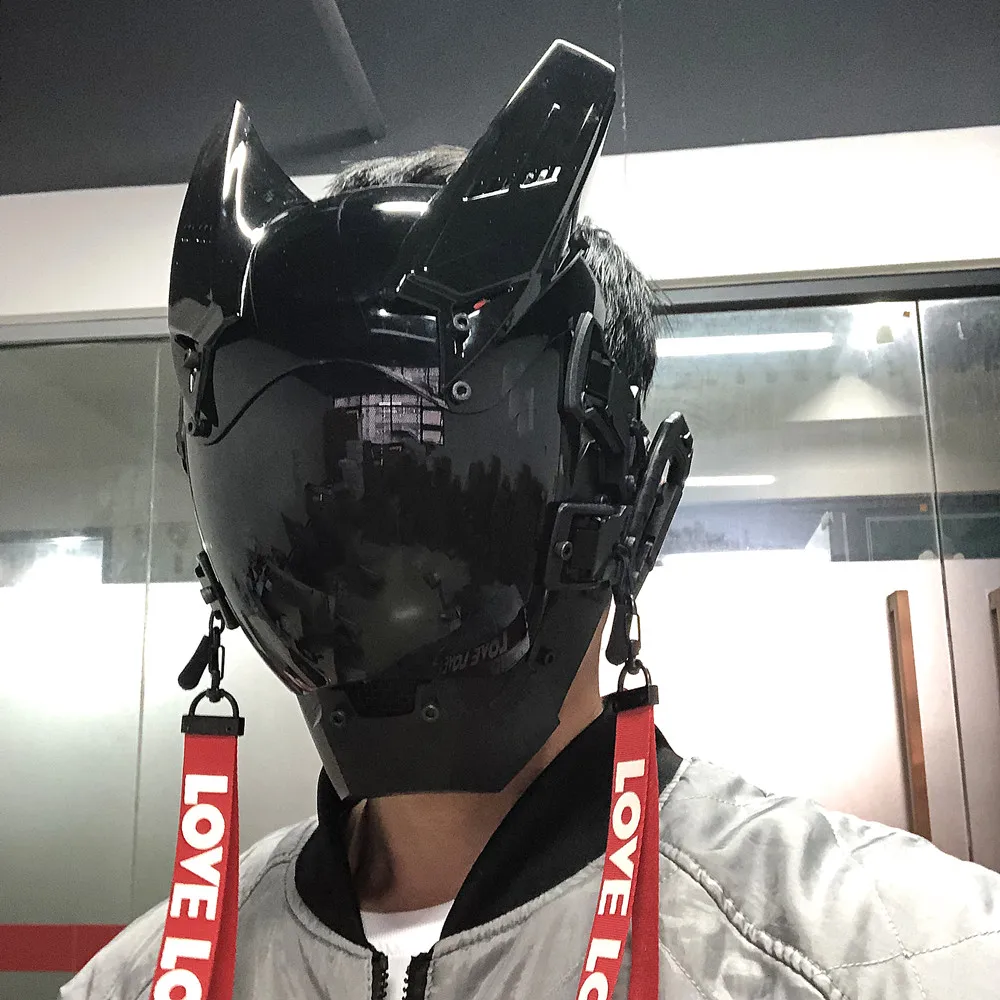Cool Full Face Cosplay Masks Mechanical Scifi Gear Army Cosplay