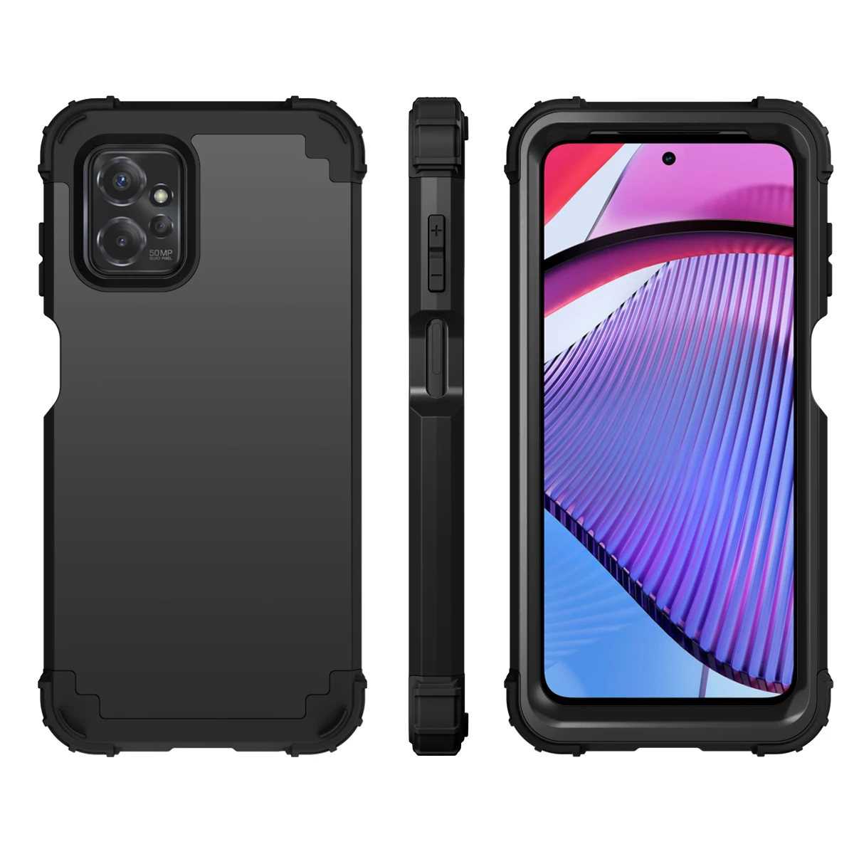 Rugged Heavy Duty Hybrid Armor Shockproof Protective Phone Case