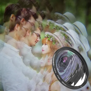 KnightX 만화경 카메라 필터, ND CPL UV 가변 유리 프리즘, SLR 대상, 사진 액세서리, 49mm, 52mm, 55mm, 58mm, 67mm